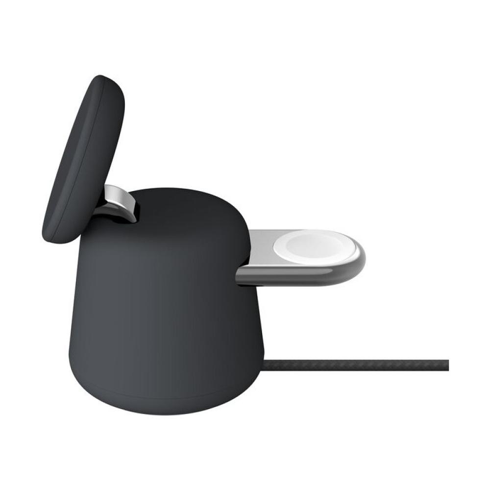 Belkin - BoostCharge Pro Auriculares, Smartphone, Reloj inteligente Carbón vegetal Corriente alterna Cargador inalámbrico Carga