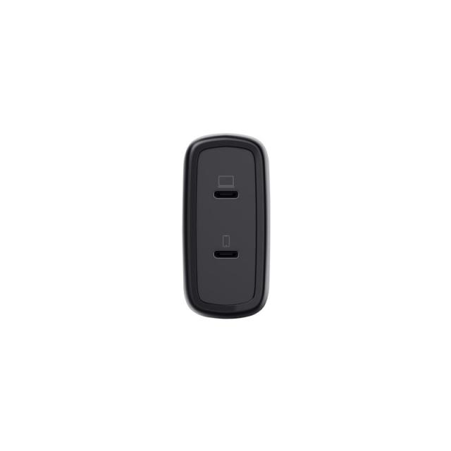 Trust - Maxo Cargador GaN USB-C de 2 puertos de 65 W - Negro