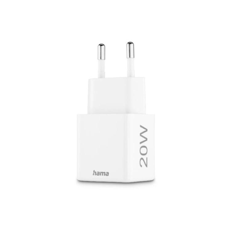 Hama - 00201991 cargador de dispositivo móvil Auriculares, Batería portátil, Smartphone, Tableta Blanco Corriente alterna Carga