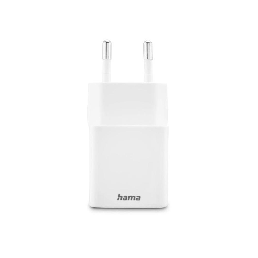 Hama - 00201991 cargador de dispositivo móvil Auriculares, Batería portátil, Smartphone, Tableta Blanco Corriente alterna Carga