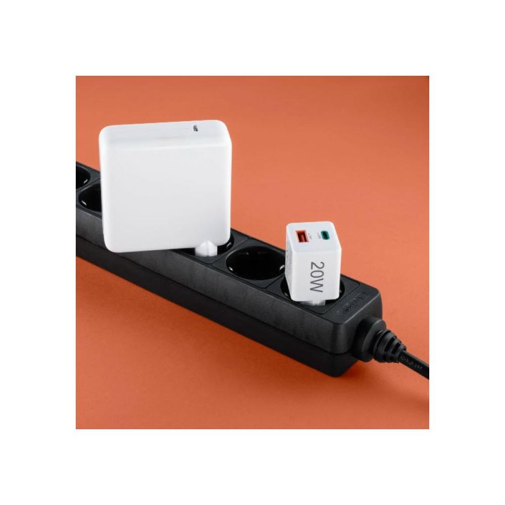 Hama - 00201991 cargador de dispositivo móvil Auriculares, Batería portátil, Smartphone, Tableta Blanco Corriente alterna Carga