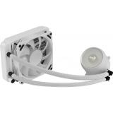 Aerocool - MIRAGEL120W Refrigeración Líquida CPU Ventilador 12cm ARGB TDP 200W Blanco