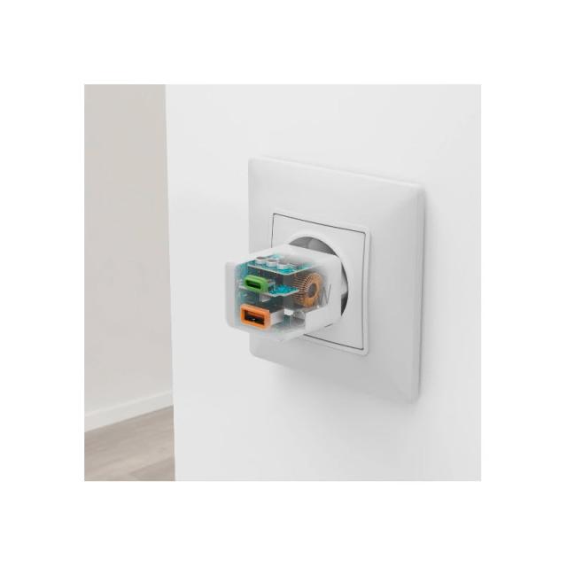 Hama - 00201991 cargador de dispositivo móvil Auriculares, Batería portátil, Smartphone, Tableta Blanco Corriente alterna Carga