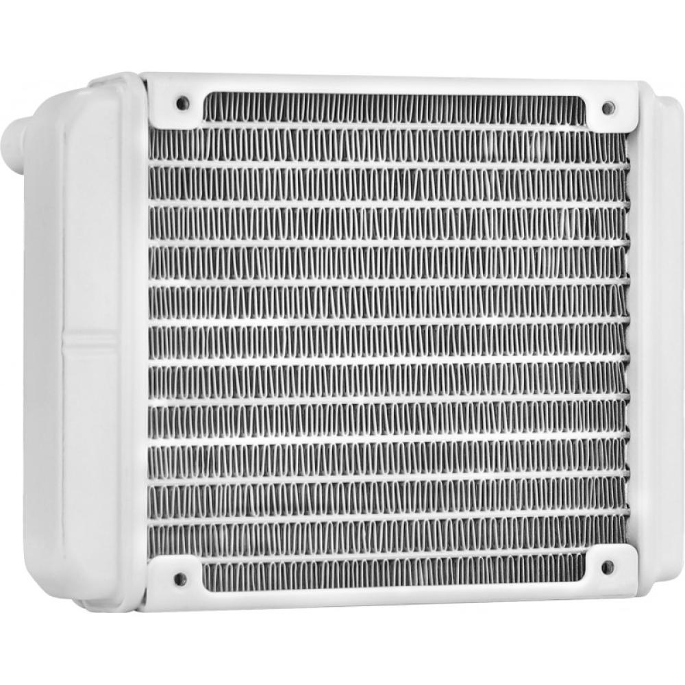 Aerocool - MIRAGEL120W Refrigeración Líquida CPU Ventilador 12cm ARGB TDP 200W Blanco