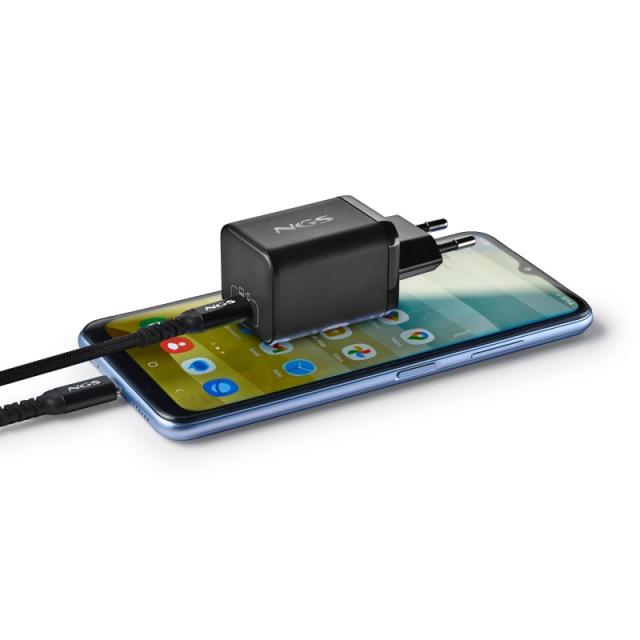 NGS - BUD 65W-AS Universal Negro Corriente alterna Carga rápida Interior