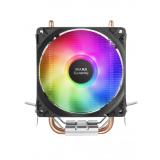 Mars Gaming - MCPUARGB, Disipador CPU RGB, 2 Heatpipes HCT, TDP 130W, Silencioso, PWM