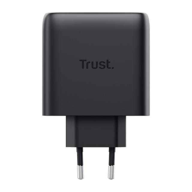 Trust - Maxo 65W Universal Negro Corriente alterna Carga rápida Interior