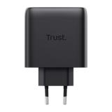 Trust - Maxo 65W Universal Negro Corriente alterna Carga rápida Interior