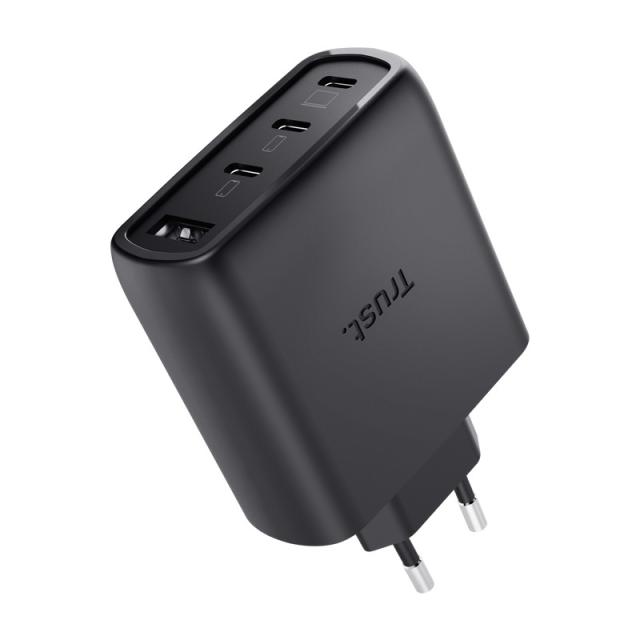 Trust - Maxo 65W Universal Negro Corriente alterna Carga rápida Interior