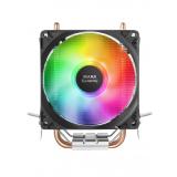 Mars Gaming - MCPUARGB, Disipador CPU RGB, 2 Heatpipes HCT, TDP 130W, Silencioso, PWM