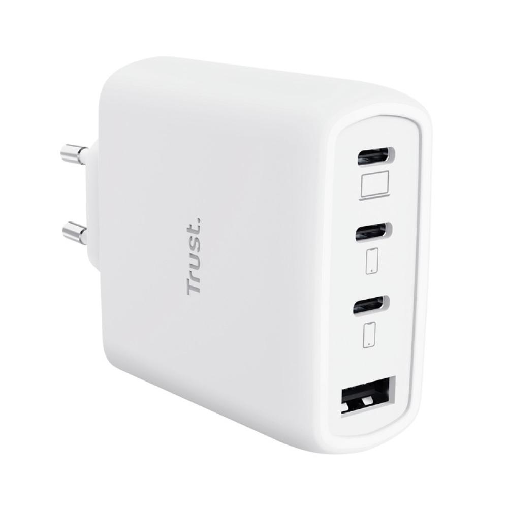 Trust - Maxo 65W Universal Blanco Corriente alterna Carga rápida Interior