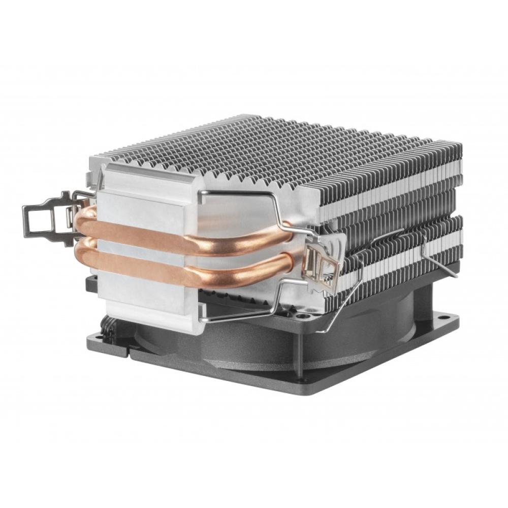 Mars Gaming - MCPUARGB, Disipador CPU RGB, 2 Heatpipes HCT, TDP 130W, Silencioso, PWM