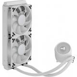 Aerocool - MIRAGEL240W Refrigeración Líquida CPU 2xVentilador 12cm ARGB TDP 400W Blanco