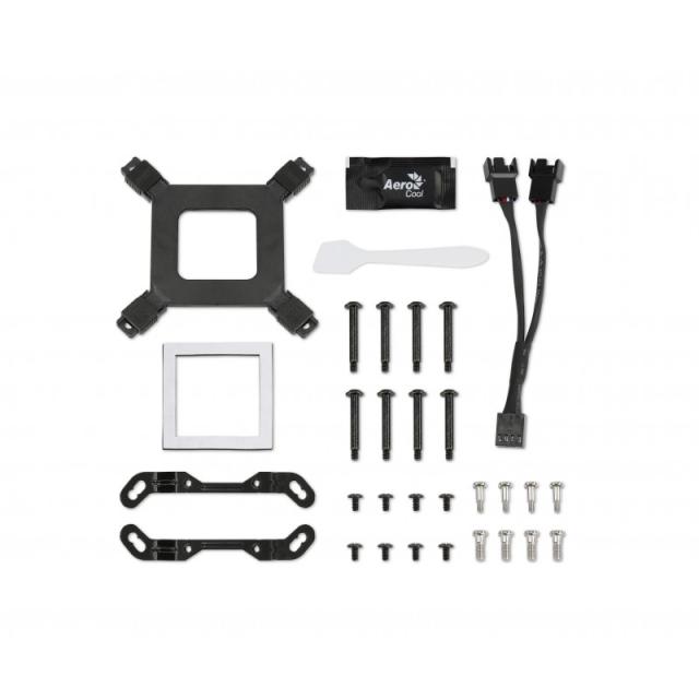 Aerocool - MIRAGEL240W Refrigeración Líquida CPU 2xVentilador 12cm ARGB TDP 400W Blanco