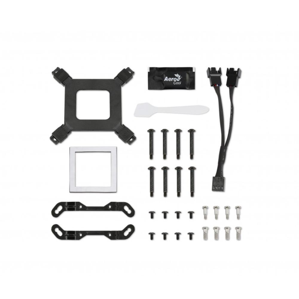 Aerocool - MIRAGEL240W Refrigeración Líquida CPU 2xVentilador 12cm ARGB TDP 400W Blanco