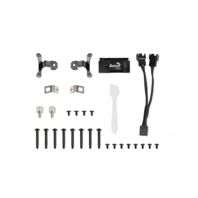 Aerocool - MIRAGEL240W Refrigeración Líquida CPU 2xVentilador 12cm ARGB TDP 400W Blanco