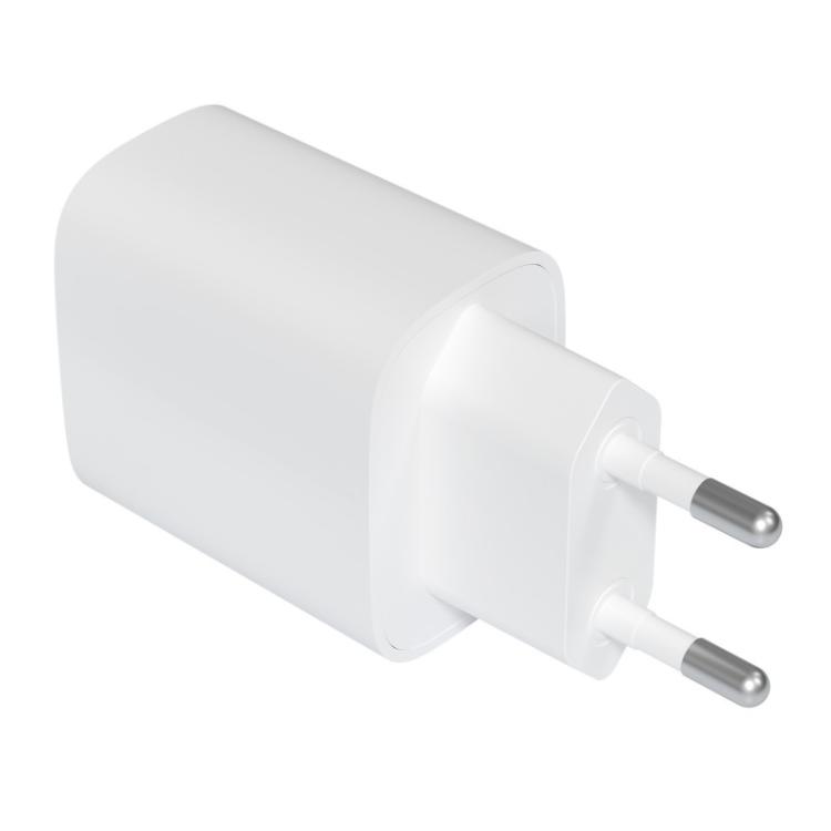 Leotec - Cargador 20W 1xUSB-C PD + 1x USB-A Blanco