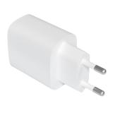 Leotec - Cargador 20W 1xUSB-C PD + 1x USB-A Blanco