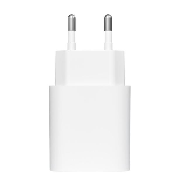 Leotec - Cargador 20W 1xUSB-C PD + 1x USB-A Blanco