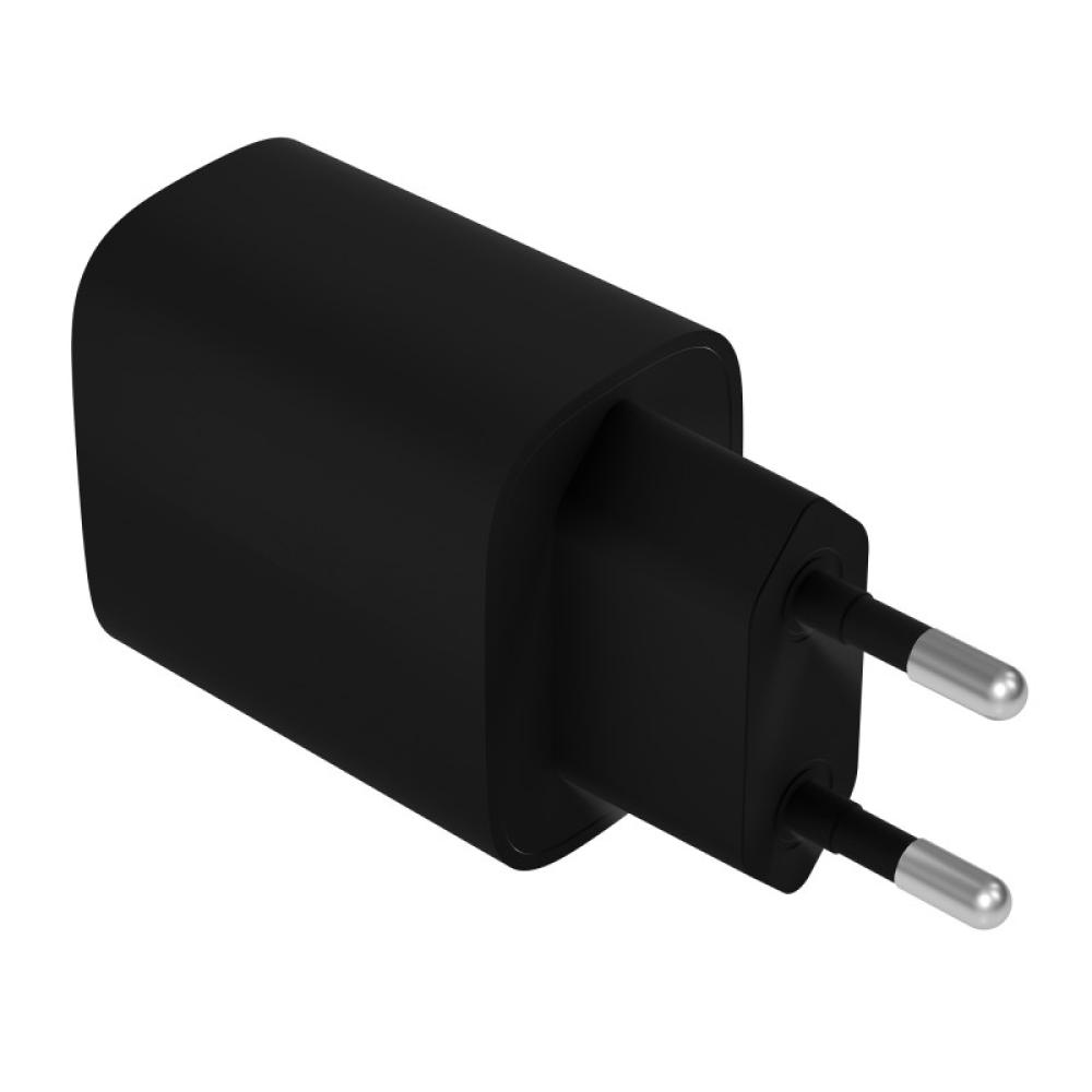 Leotec - Cargador 20W 1xUSB-C PD + 1x USB-A Negro