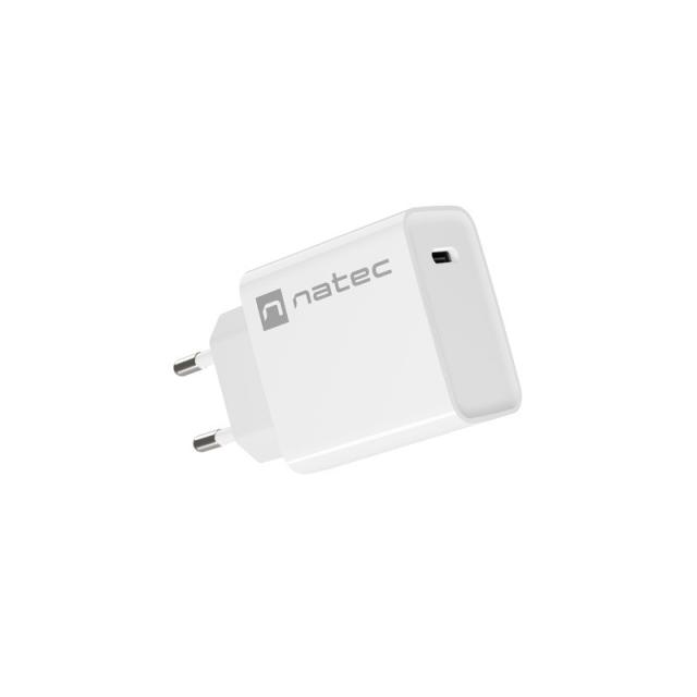 NATEC - RIBERA Universal Blanco Corriente alterna Carga rápida Interior - NUC-2059