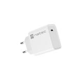 NATEC - RIBERA Universal Blanco Corriente alterna Carga rápida Interior - NUC-2059