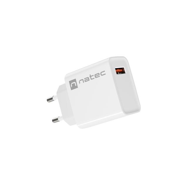 NATEC - RIBERA Universal Blanco Corriente alterna Carga rápida Interior - NUC-2057