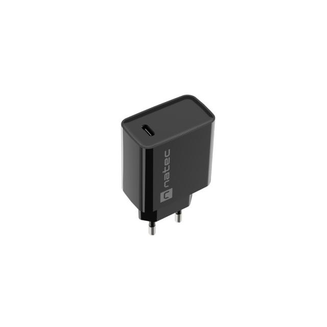NATEC - RIBERA Universal Negro Corriente alterna Carga rápida Interior