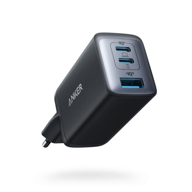 Anker - 735 Charger Universal Negro Corriente alterna Carga rápida Interior