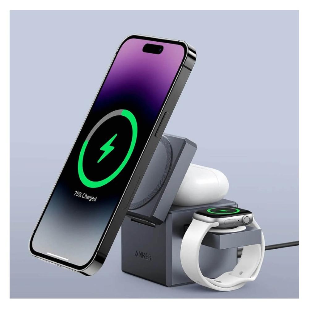 Anker Innovations - Y1811G11 cargador de dispositivo móvil Auriculares, Smartphone, Reloj inteligente Negro Corriente alterna, U