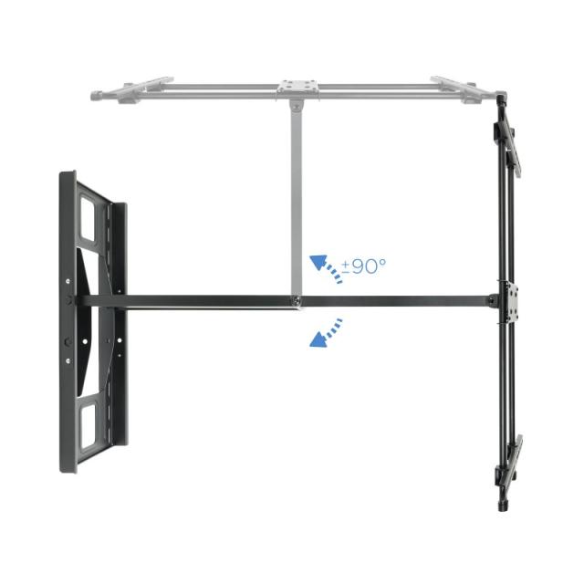TooQ - LP4380XL-B soporte para TV 2,03 m (80") Negro