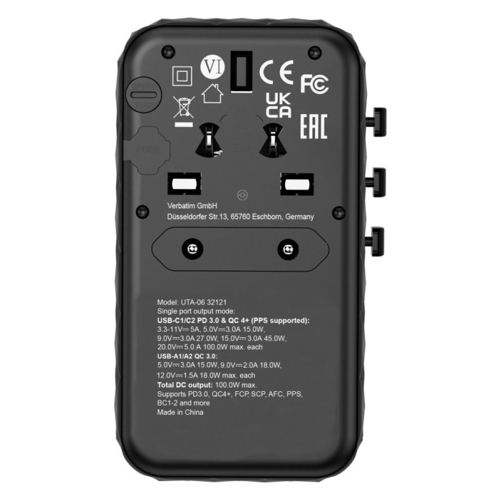 Verbatim - UTA-06 Negro Interior