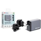 Verbatim - GNC-240 Universal Negro, Gris Corriente alterna Carga rápida Interior