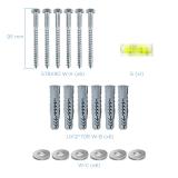 TooQ - LP4380XL-B soporte para TV 2,03 m (80") Negro