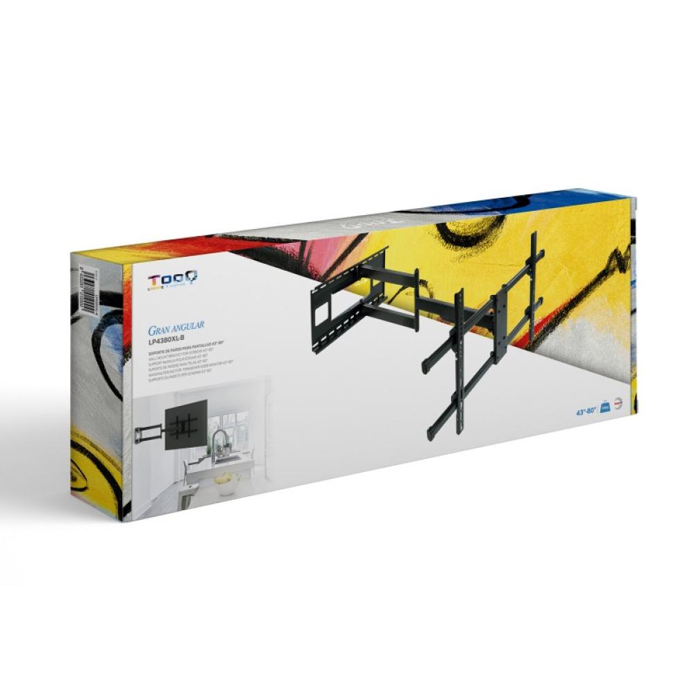 TooQ - LP4380XL-B soporte para TV 2,03 m (80") Negro