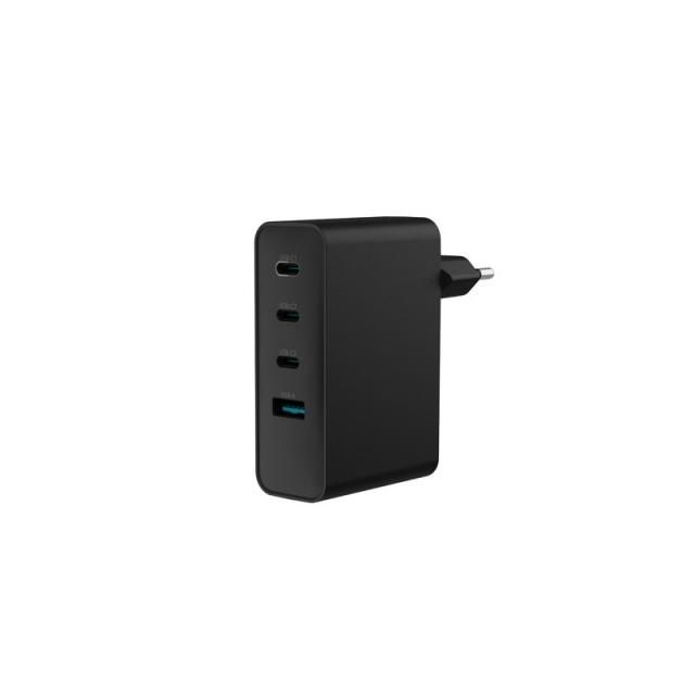 NATEC - NUC-2234 cargador de dispositivo móvil Portátil, Smartphone Negro Corriente alterna Carga rápida Interior