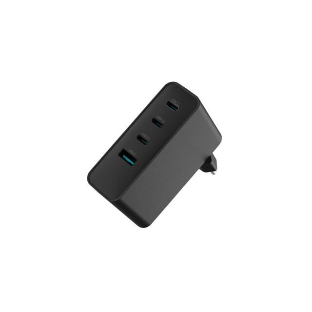 NATEC - NUC-2234 cargador de dispositivo móvil Portátil, Smartphone Negro Corriente alterna Carga rápida Interior