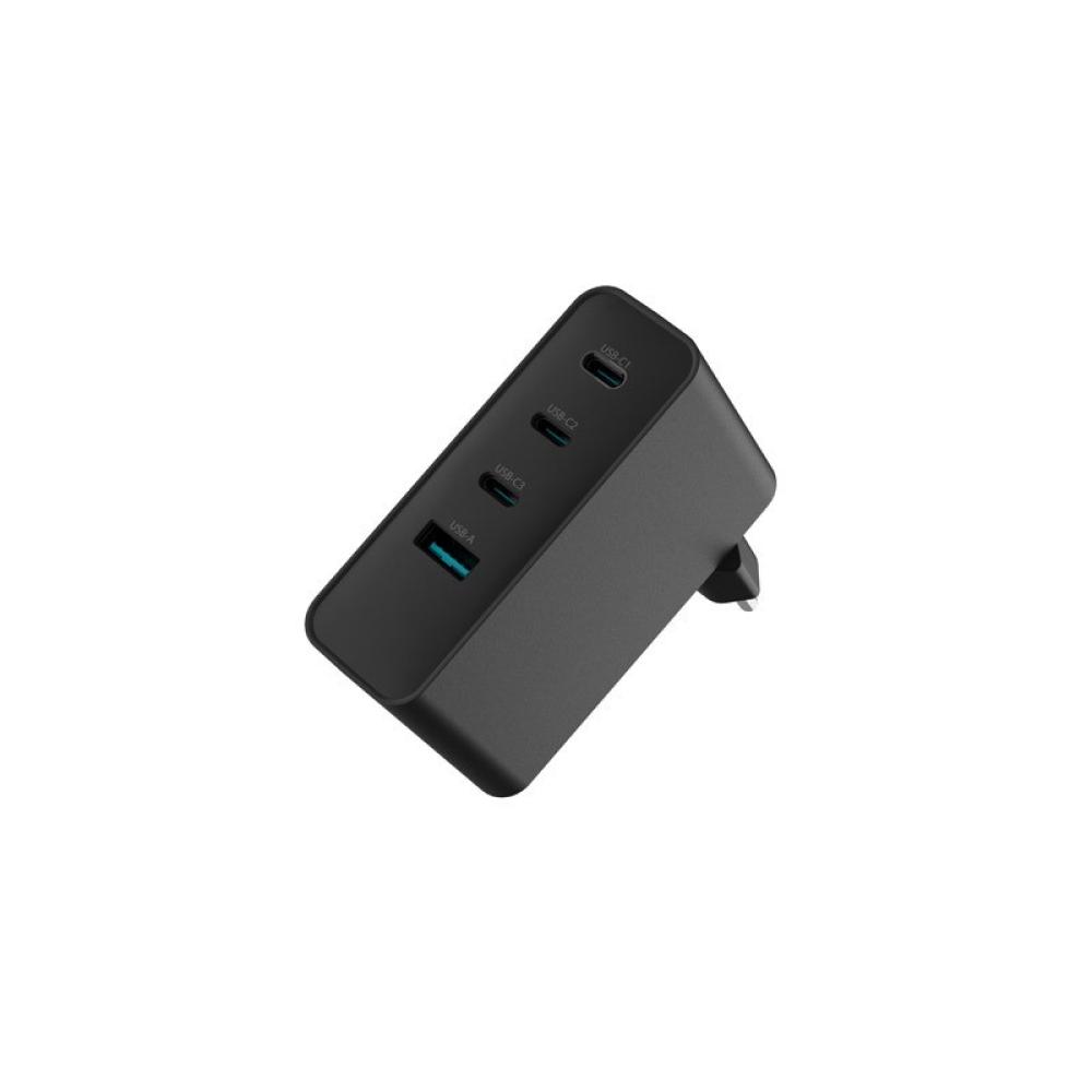 NATEC - NUC-2234 cargador de dispositivo móvil Portátil, Smartphone Negro Corriente alterna Carga rápida Interior