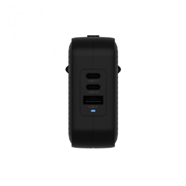 HYPER - HJ1003BKWWGL cargador de dispositivo móvil Portátil, Smartphone, Tableta Negro Corriente alterna Carga rápida Interior