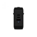 HYPER - HJ1003BKWWGL cargador de dispositivo móvil Portátil, Smartphone, Tableta Negro Corriente alterna Carga rápida Interior