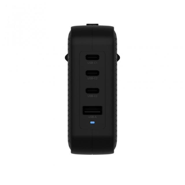 HYPER - HJ1002BKWWGL cargador de dispositivo móvil Portátil, Smartphone, Tableta Negro Corriente alterna Carga rápida Interior