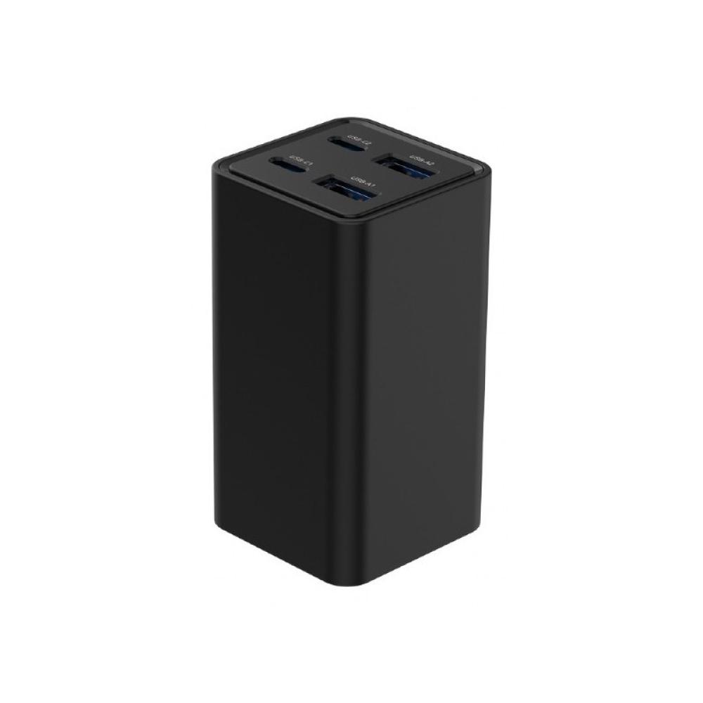 Gembird - TA-UC-2A2C-PD65-01-BK cargador de dispositivo móvil Portátil, Smartphone Negro Corriente alterna Carga rápida Interior