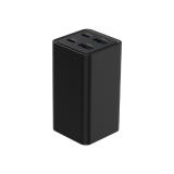 Gembird - TA-UC-2A2C-PD65-01-BK cargador de dispositivo móvil Portátil, Smartphone Negro Corriente alterna Carga rápida Interior