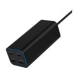 Gembird - TA-UC-2A2C-PD100-01-BK cargador de dispositivo móvil Portátil, Smartphone Negro Corriente alterna Carga rápida Interio