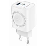 Gembird - TA-UC-PDQCW20-01-W cargador de dispositivo móvil Universal Blanco Corriente alterna Carga rápida Interior