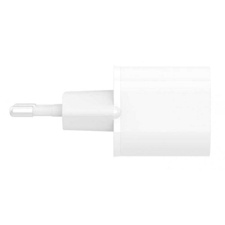 Ksix - Cargador de red mini GaN 30 W, PPS, Power Delivery, Carga rápida, Puerto USB-C, Blanco