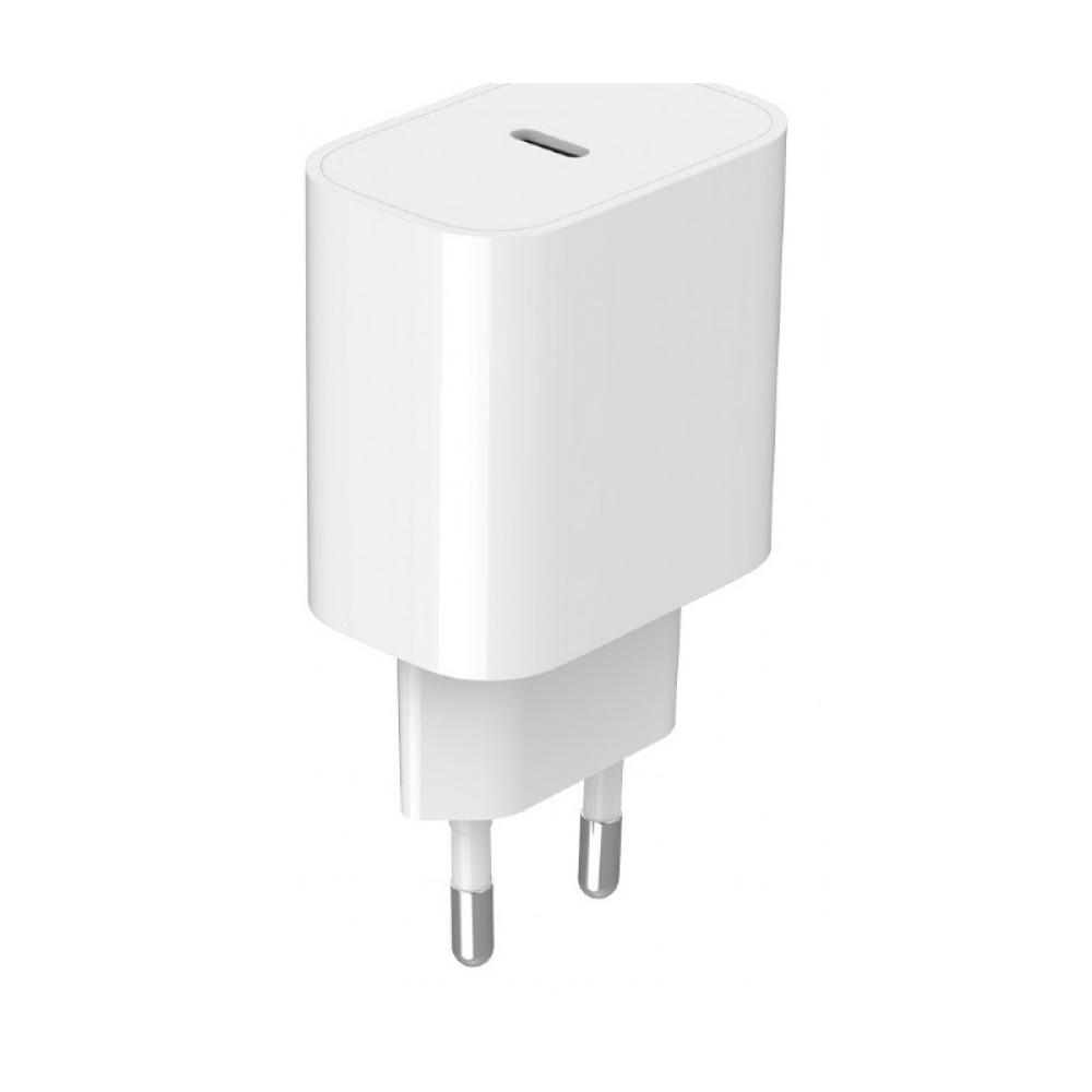 Gembird - TA-UC-PD20-01-W cargador de dispositivo móvil Smartphone Blanco Corriente alterna Carga rápida Interior