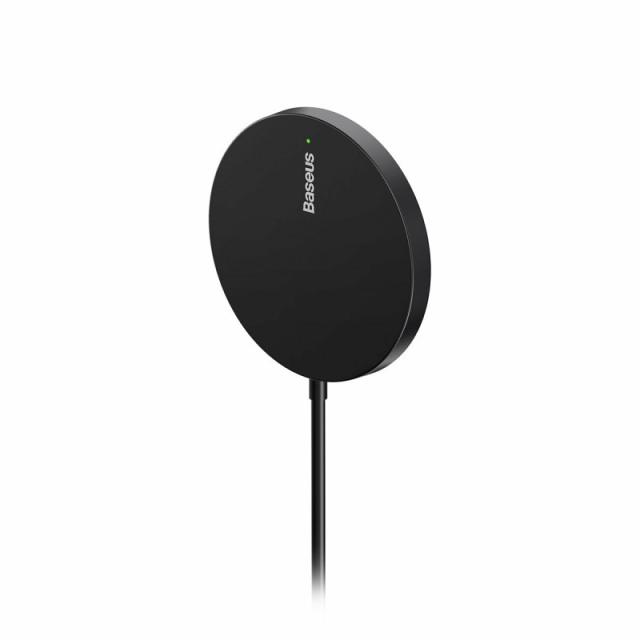 Baseus - CCJJ040001 cargador de dispositivo móvil Auriculares, Teléfono móvil, Smartphone Negro USB Cargador inalámbrico Interio