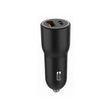 Gembird - TA-UC-AC2PDQC38-CAR-01 cargador de dispositivo móvil Universal Negro Encendedor de cigarrillos Carga rápida Auto