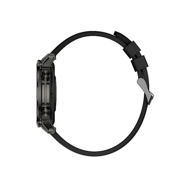 Nilox - NXSWTRAILROUND Relojes inteligentes y deportivos 3,53 cm (1.39") Digital 360 x 360 Pixeles Pantalla táctil Negro